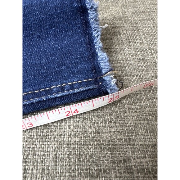 Girls Jordache Skinny Jeans With Sequin Star Patch Size 10 Blue Denim Adj Waist - Picture 8 of 8